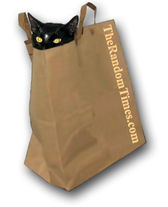 Can't keep the cat in the bag...